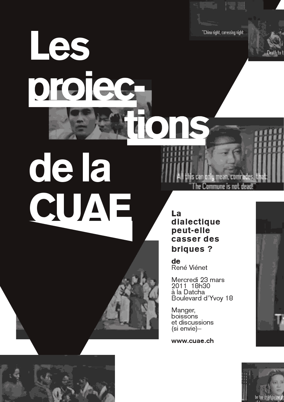 La Dialectique Peut Elle Casser Des Briques Projection: La Dialectique peut-elle casser des briques?, 23 mars 2011